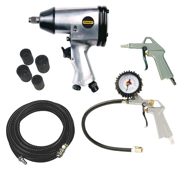Rázový uťahovák Stanley 9045769STN s príslušenstvom